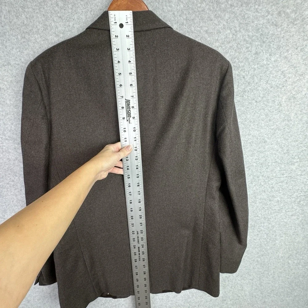 VTG 2-Piece Brown 100% Wool Suit Peaky Blinders Size 41 Blazer / 35x29 Tweed 60s